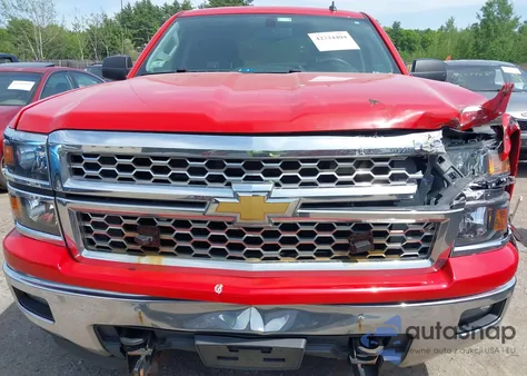 2014 Chevrolet Silverado 1500 1Lt из США, поврежденный, VIN 1GCVKREC9EZ225768